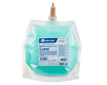 Merida M8P Mydło w płynie LUNA seledynowe, wkład jednorazowy 880 ml, zapach naomi