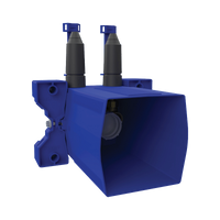 Skrzynka podtynkowa do termostatycznej baterii natryskowej Bateria sekwencyjna zestaw 1/2 Delabie H96CBOX