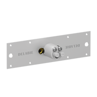 Element montażowy do przyłączy podtynkowych TEMPOMATIC MIX 4 Do baterii TEMPOMATIC MIX 4 z zasilaniem sieciowym - Zestaw 1/2 Delabie 484012