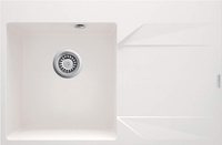 Zlewozmywak granitowy 1-komorowy z ociekaczem - prawy