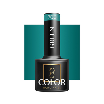 OCHO NAILS Lakier hybrydowy green 706 -5 g