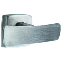 Wieszak łazienkowy podwójny stal szlachetna matowa Faneco N09017S