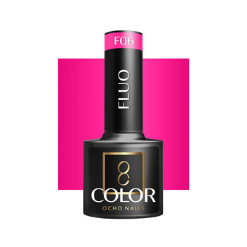 OCHO NAILS Lakier hybrydowy fluo F06 -5 g