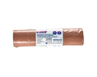 Worki OPTIMUM na śmieci 160l 90x110 cm brązowe 25 szt. Merida WOW401