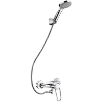 Komplet natryskowy samoopróżniający z baterią mechaniczną Bateria mechaniczna Delabie 2539SHYG