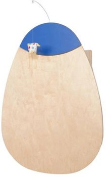 Przewijak dla niemowląt OVO - niebieski