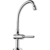 Zawór czasowy TEMPOSTOP na kolumnie z wylewką „C” na drążek L.200 Uruchamiany drążkiem Delabie 737202