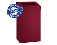 Kosz na odpady otwarty 45l czerwony Merida STELLA RED LINE KSR108