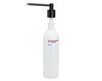 Merida DWC103 Dozownik mydła w płynie blatowy WALEC, pojemność zbiornika 1000 ml, czarny DWC103