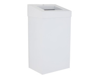 Kosz na odpady otwarty 45l biały Merida STELLA WHITE LINE KSB108