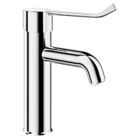 Bateria mechaniczna do umywalki Jednootworowa bateria mechaniczna H.95 L.120 Delabie 2721L