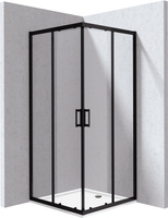 Kabina prysznicowa z brodzikiem kwadratowa 80x80 cm