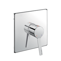 Podtynkowa mechaniczna bateria natryskowa Bateria mechaniczna w wodoszczelnej skrzynce zestaw 2/2 Delabie 2541