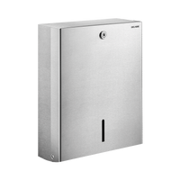 Ścienny podajnik ręczników papierowych 500 listków Do ręczników papierowych typu ZZ Delabie 510601S