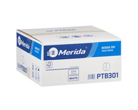 Papier toaletowy bez gilzy TOP biały 12cm 85m 18 szt. Merida PTB301