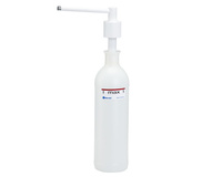 Dozownik mydła w płynie blatowy WALEC biały 1000 ml Merida DWB103