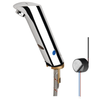 KWC PROTRONIC-S Elektroniczna bateria umywalkowa bez mieszacza z podtynkowym zasilaczem sieciowym AQUA135