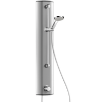 Panel natryskowy TEMPOMIX Czasowy z przyciskiem-pokrętłem Delabie 790350