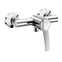 Mechaniczna bateria natryskowa Securitouch Jednouchwytowa bateria ścienna pełny uchwyt Delabie 2739T