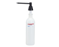 Dozownik mydła w płynie blatowy STOŻEK czarny 1000 ml Merida DWC101
