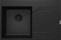 Zlewozmywak granitowy 1-komorowy z ociekaczem - prawy