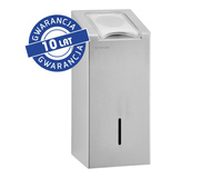 Pojemnik na chusteczki nasączone MERIDA STELLA stal szczotkowana mat GSM021