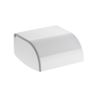 Uchwyt ścienny na papier toaletowy w rolce Z pokrywą Delabie 3565