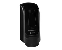 Dozownik płynu dezynfekcyjnego MERIDA ONE 700ml DDR+ ABS czarny DEC402