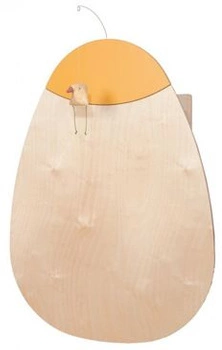 Przewijak dla niemowląt OVO - żółty