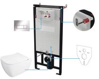 Zestaw WC podtynkowy 6 w 1