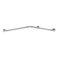 Narożna poręcz natryskowa Inox satynowy Inox satynowy UltraSatin Delabie 5120S