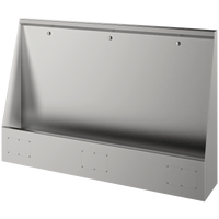 Pisuar rynnowy zbiorowy LP Inox 304 satynowy - L. 1800 mm - Stojący Delabie 130320