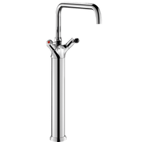 Bateria 1-otworowa - 100 l/min Bateria z dużym wypływem do zlewozmywaków Delabie 5612