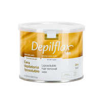 Depilflax 100 wosk do depilacji puszka złoty 500 ml