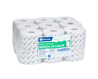 Papier toaletowy MERIDA OPTIMUM 18szt  68m biały 2warstwowy ECOLABEL POB503