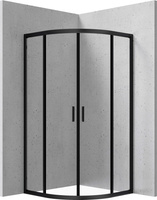 Kabina prysznicowa półokrągła 80x80 cm Deante