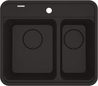 Zlewozmywak granitowy 1.5-komorowy Deante