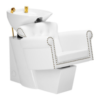 Gabbiano myjnia fryzjerska Berlin złoto biała