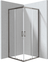Kabina prysznicowa kwadratowa 80x80 cm