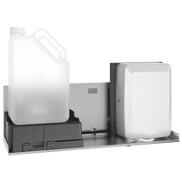 Moduł 2 w 1 do instalacji za lustrem Elektroniczny dozownik mydła - Suszarka do rąk Delabie 510207I