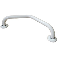 Poręcz kątowa dla niepełnosprawnych 130° stal biała Faneco S32UKS3SWB