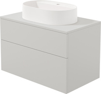 Szafka umywalkowa z umywalką granitową - 55x35 cm