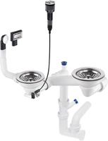 Syfon do zlewozmywaka granitowego 1.5- i 2-komorowego - Space-Saver