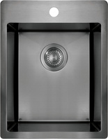 Zlewozmywak stalowy 1-komorowy Deante