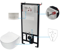 Zestaw WC podtynkowy 6 w 1 Deante