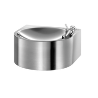 Wiszące poidełko SD Z armaturą do płukania ust Delabie 180800