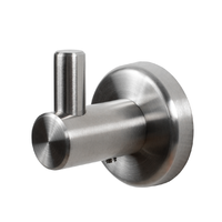 Wieszak pojedynczy „nosorożec” stal szlachetna matowa Faneco SH50SB