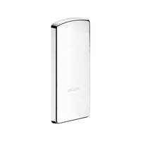 Płyta zakrywająca mocowania do uchylnej poręczy błyszcząca Chromowany ABS Delabie 510150