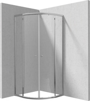 Kabina prysznicowa półokrągła 90 cm