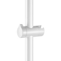 Uchwyt na słuchawkę natryskową - do montażu na poręczy Ø32 Nylon HR: biel w połysku Delabie 510110